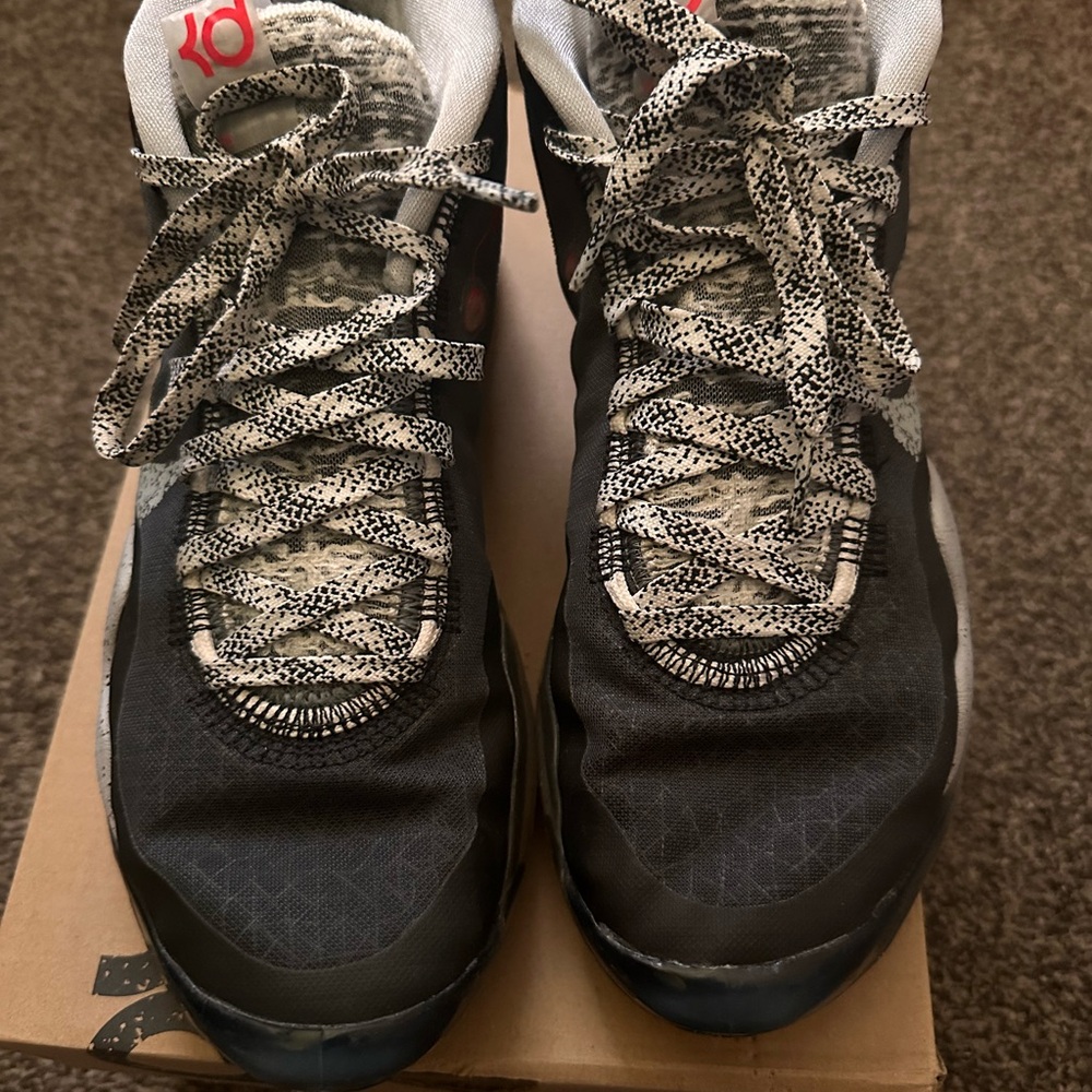 Nike KD Black and Gray Sneakers